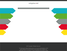 Tablet Screenshot of onlyplus.net